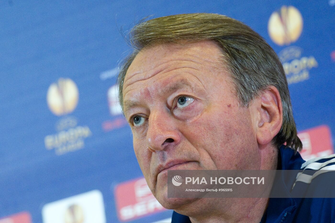 Футбол. Лига Европы. Тренировка ФК "Андерлехт"