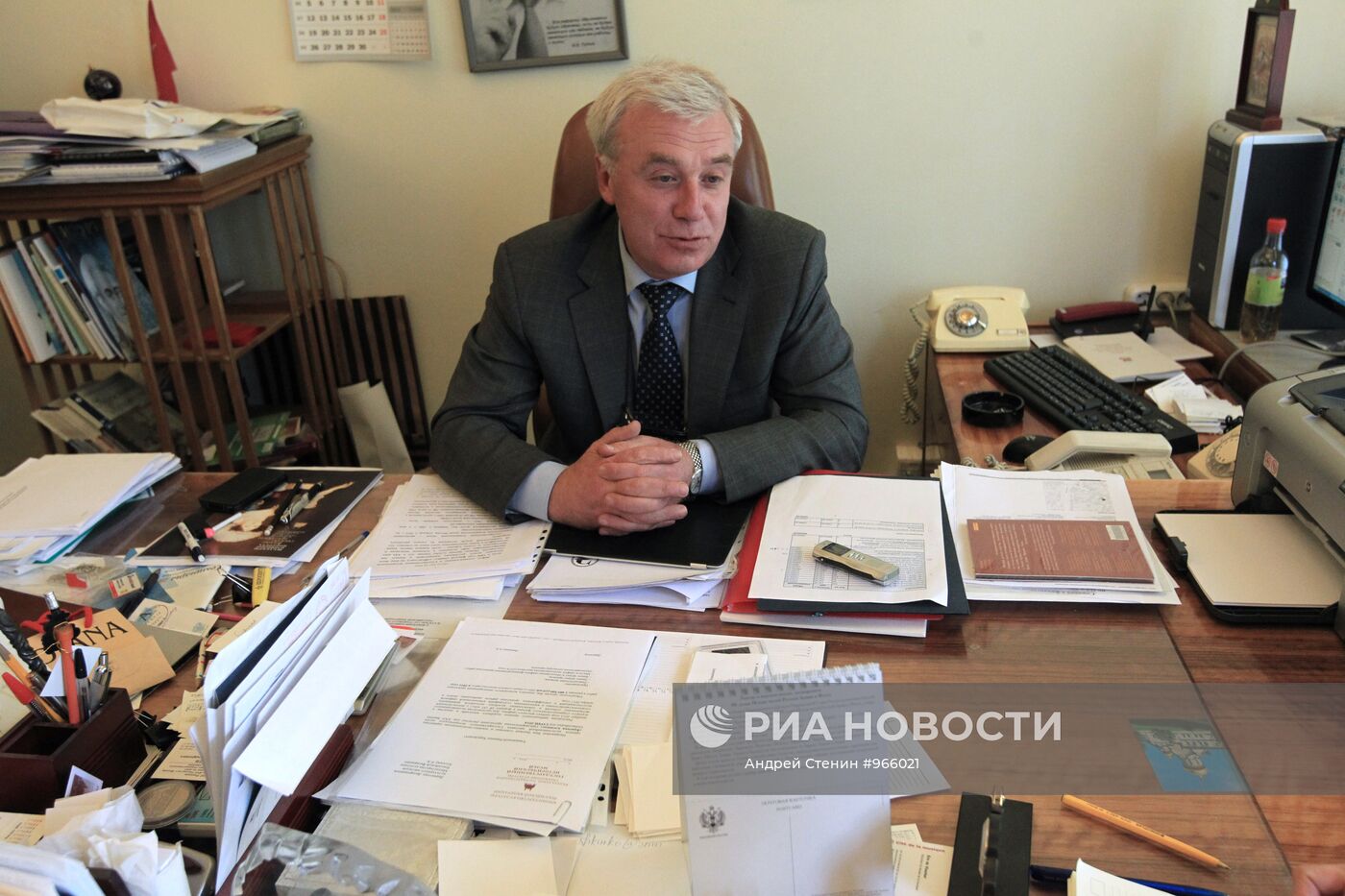 Директор Государственного Исторического музея Алексей Левыкин