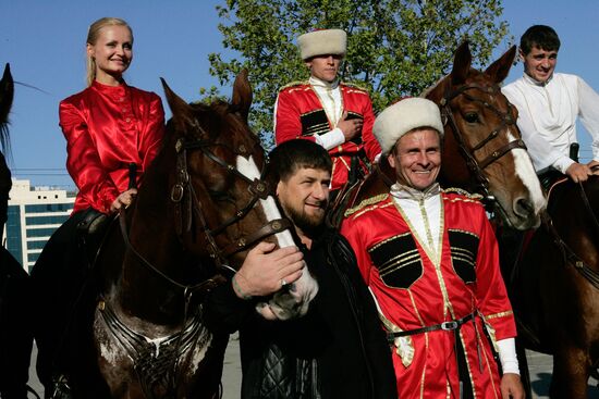 1-й Фестиваль верховой езды в Грозном