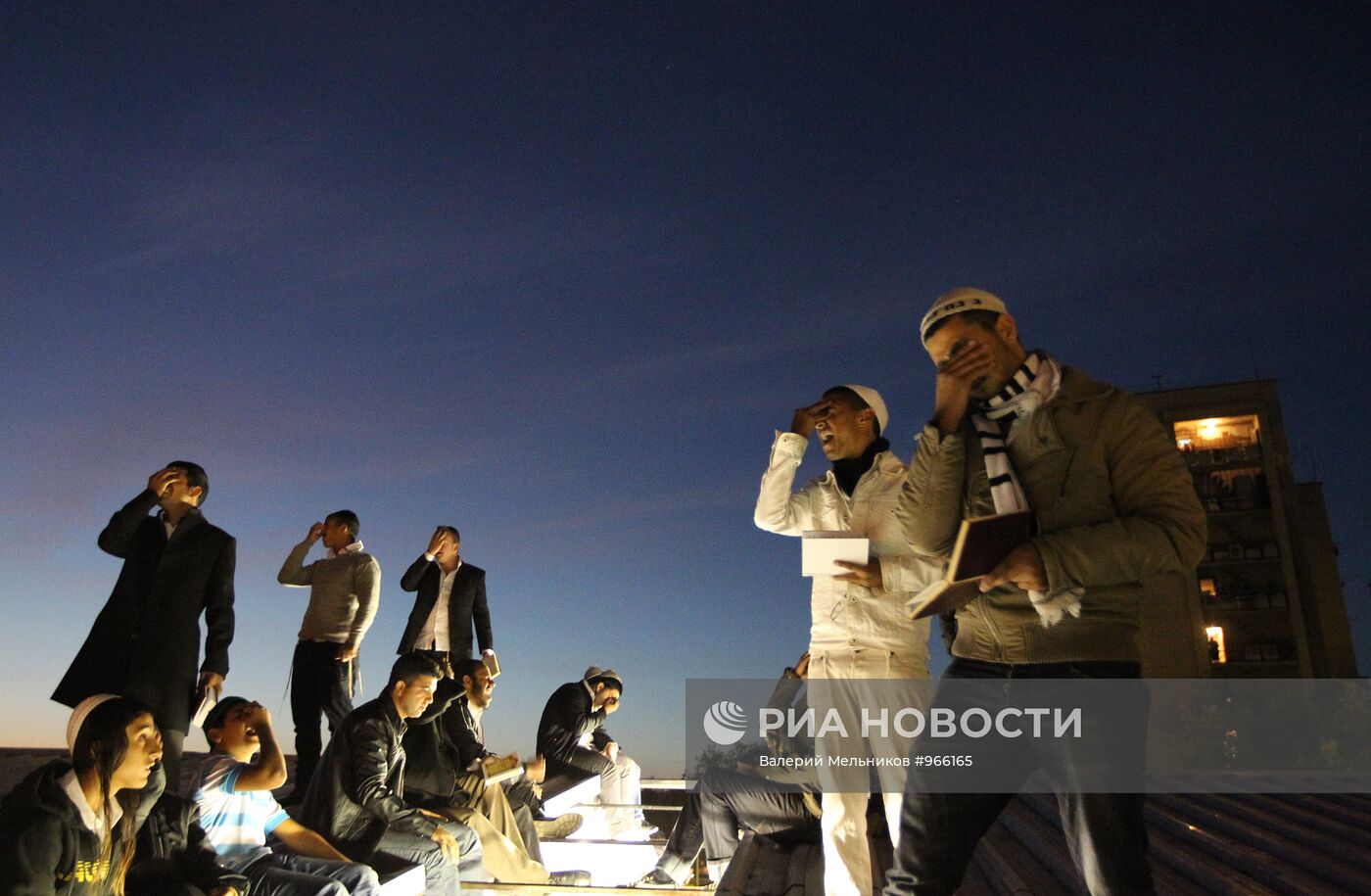 Празднование еврейского Нового года Рош ха-Шана