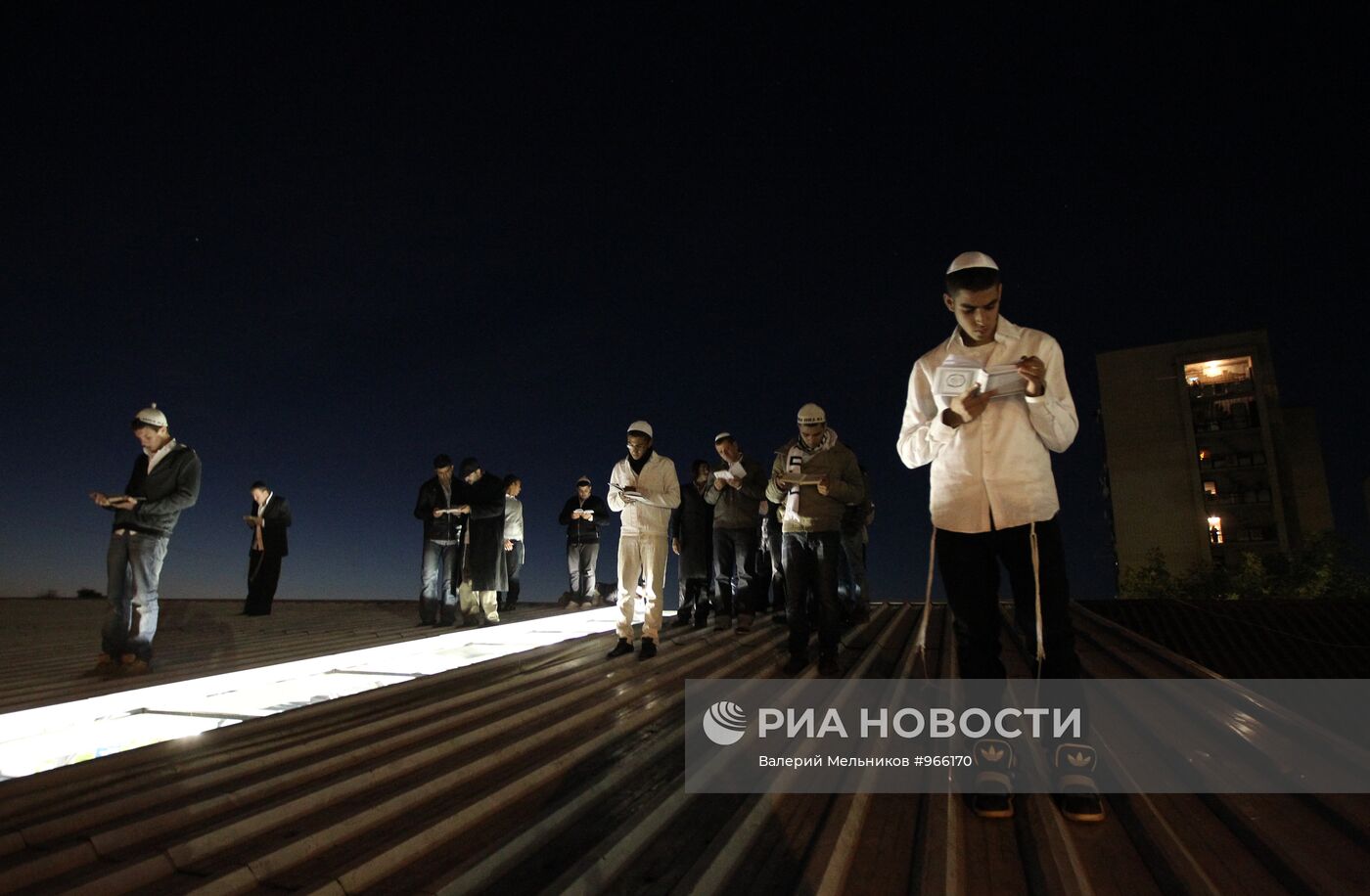 Празднование еврейского Нового года Рош ха-Шана