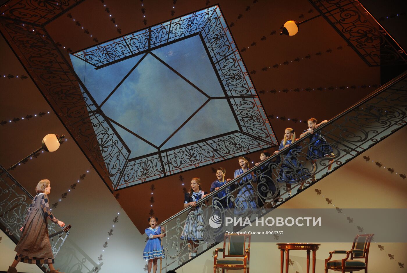 Прогон мюзикла "Звуки Музыки"