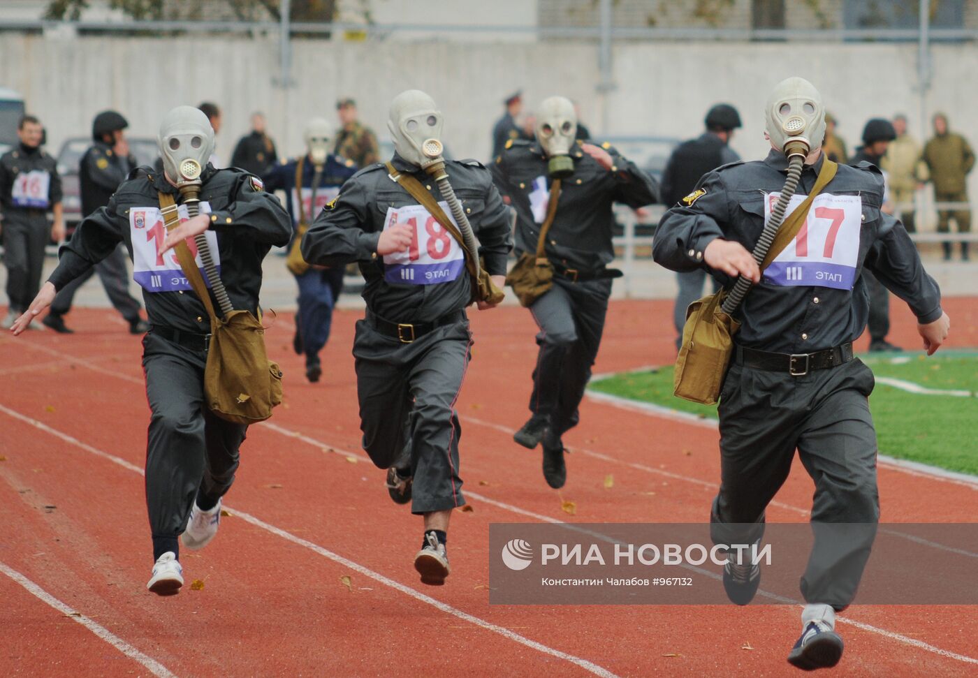 Спортивный праздник полиции в Великом Новгороде
