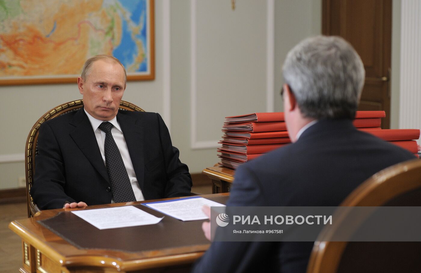 В.Путин провел встречу с В.Гайзером
