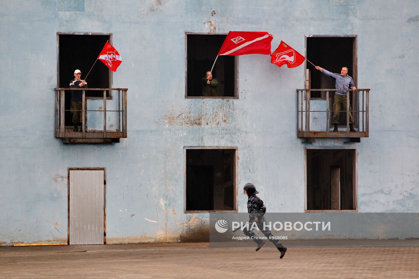 Тактико-специальные учения в рамках празднования дня ОМОНа