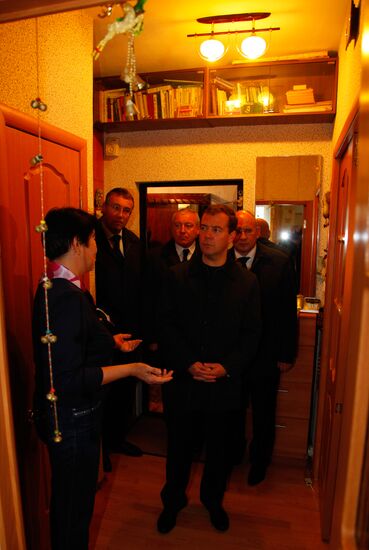 Рабочая поездка Д.Медведева в Ненецкий автономный округ