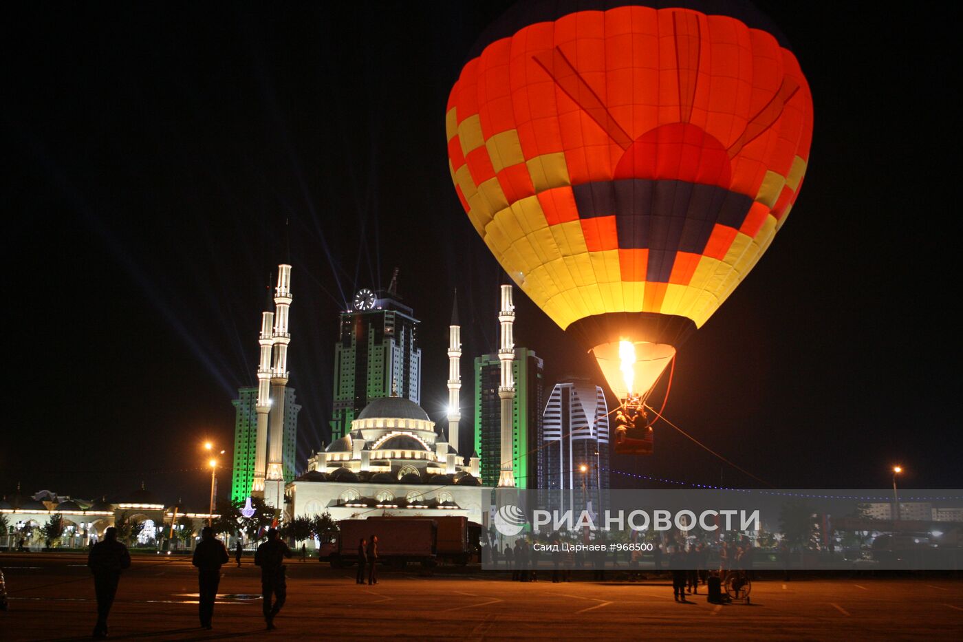 Подготовка к празднованию Дня города в Грозном