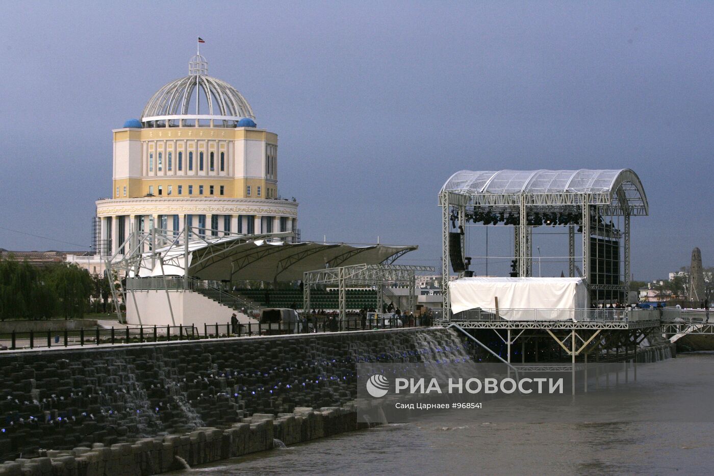 Подготовка к празднованию Дня города в Грозном