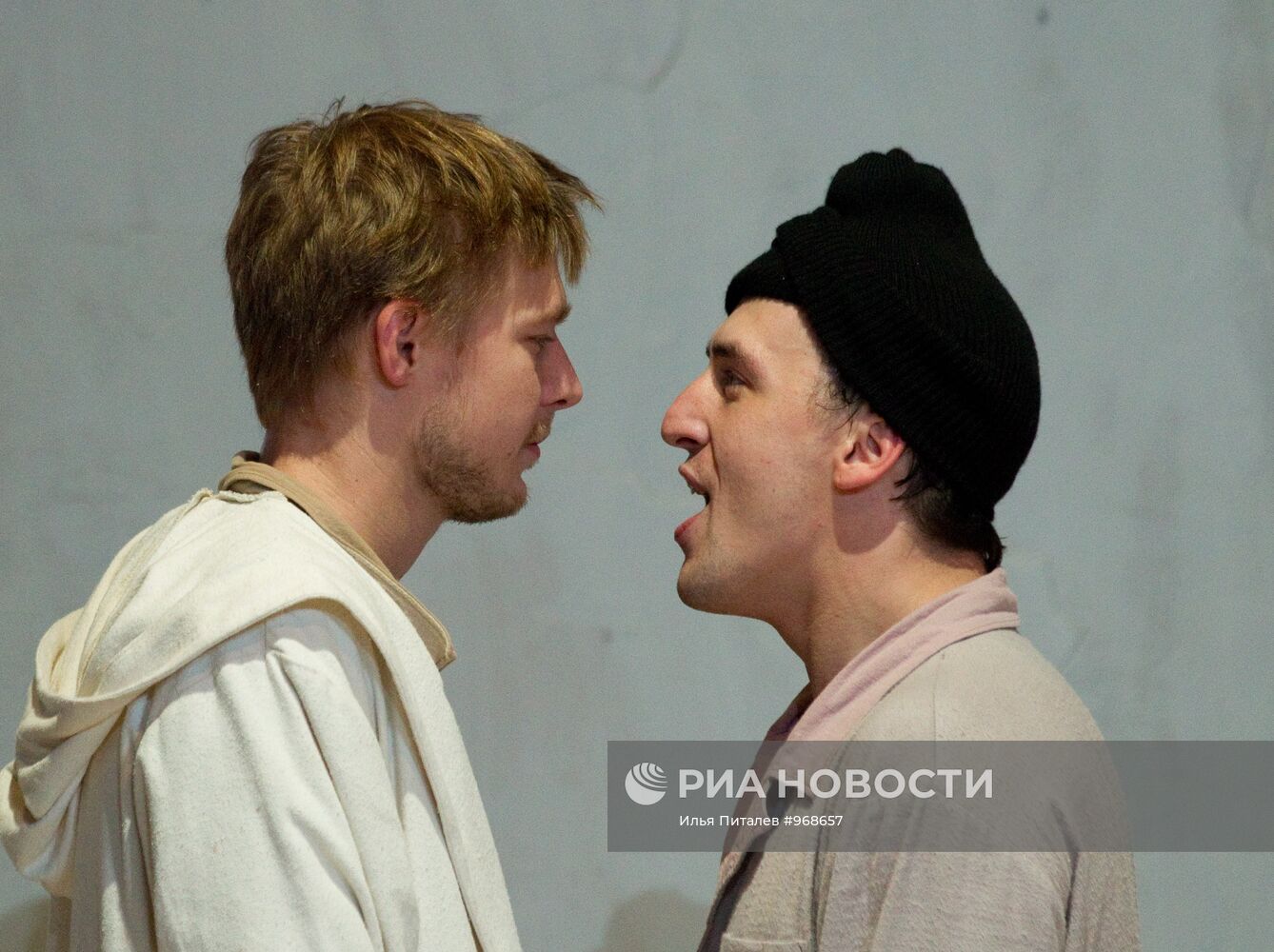 Прогон спектакля "Горбунов и Горчаков" в театре "Современник"