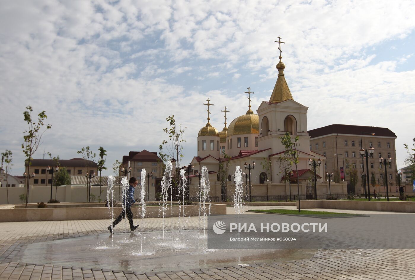 Подготовка к празднованию Дня города в Грозном