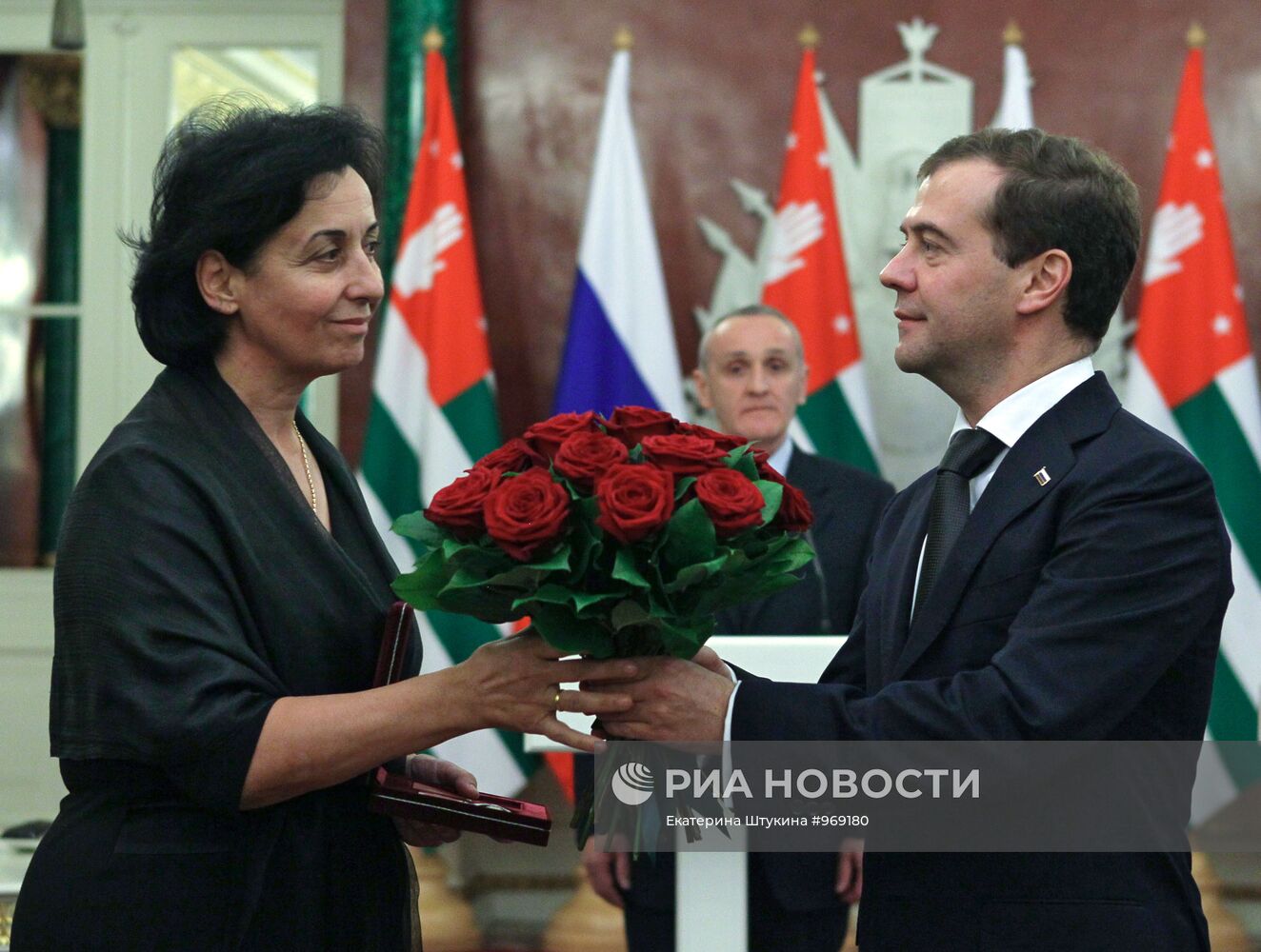 Первый официальный визит в Россию президента Абхазии