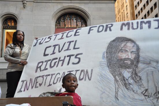 Акции протеста в Нью-Йорке