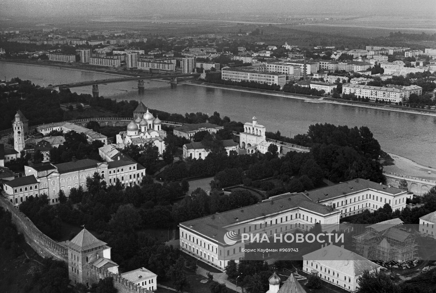 Панорама города Новгорода