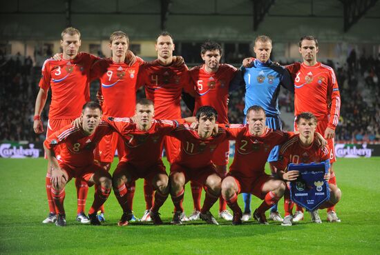 Футбол. Отборочный турнир ЕВРО-2012. Матч Словакия – Россия