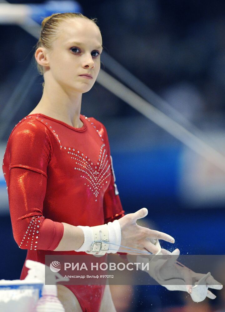 Спортивная гимнастика. Чемпионат мира. Второй день