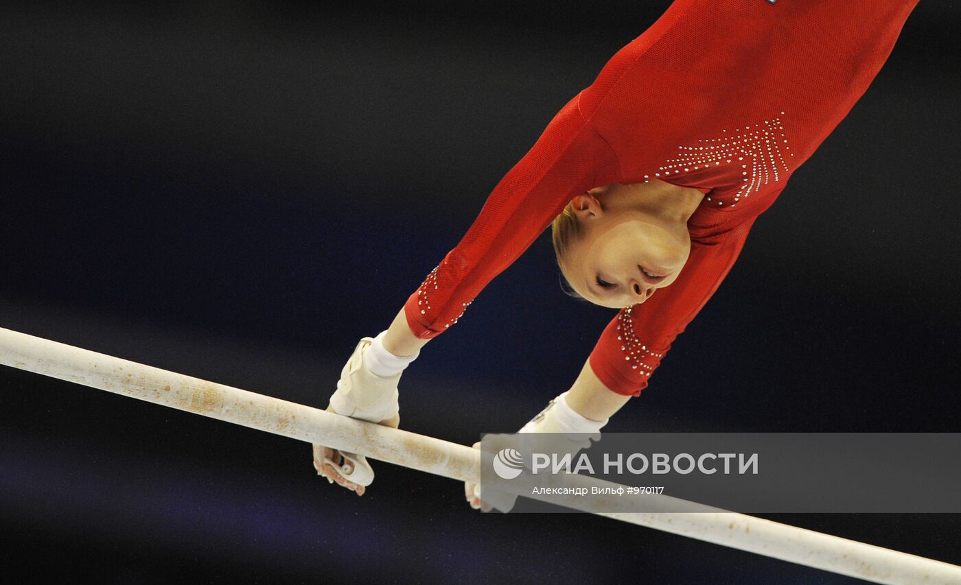Спортивная гимнастика. Чемпионат мира. Второй день