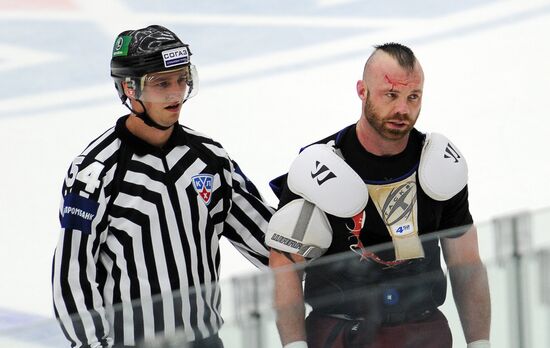 Хоккей. КХЛ. Матч "Витязь" (Чехов) - "Динамо" (Рига)