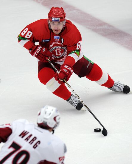 Хоккей. КХЛ. Матч "Витязь" (Чехов) - "Динамо" (Рига)