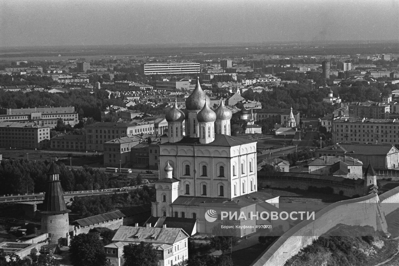 Панорама Пскова