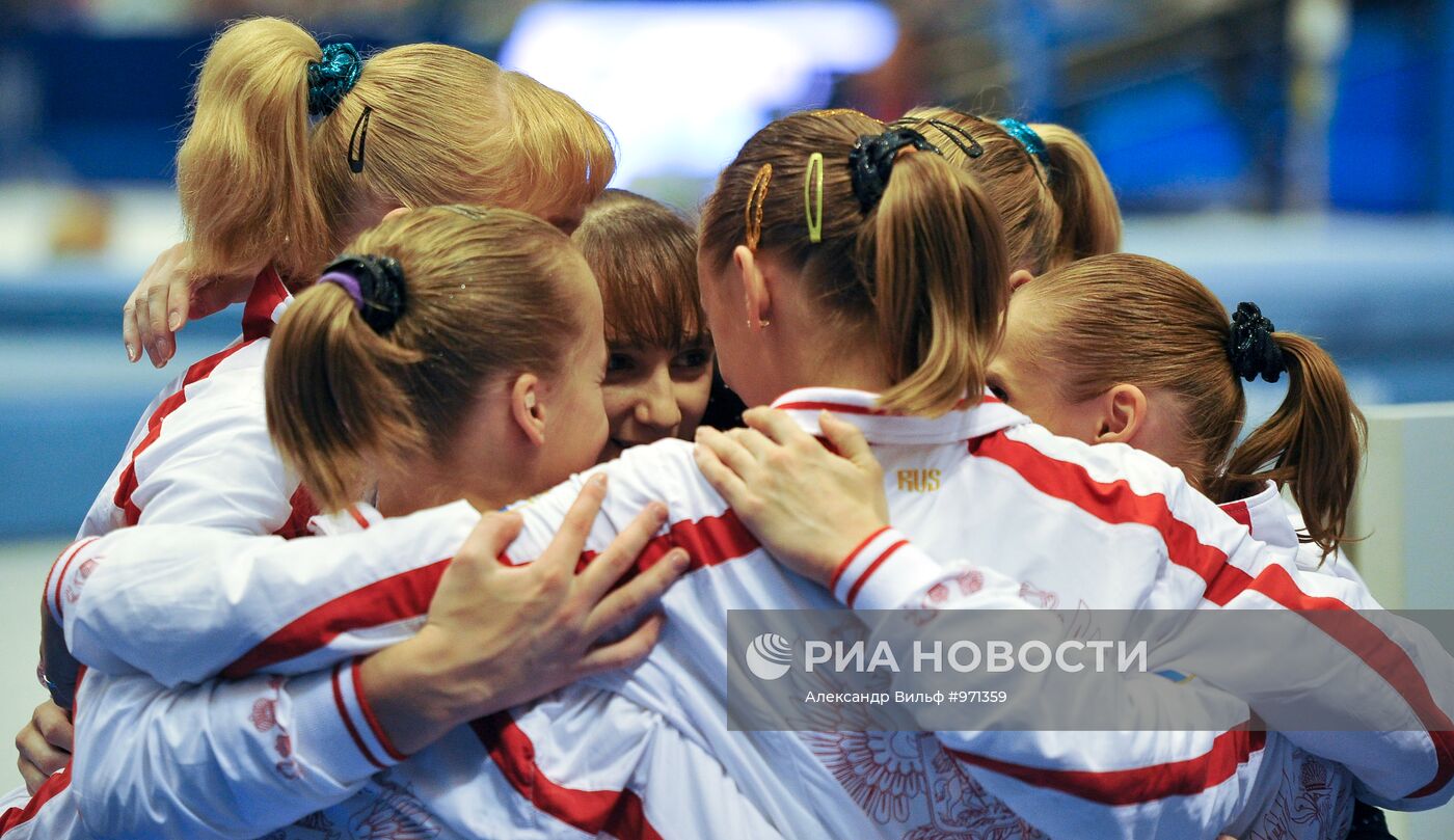 Спортивная гимнастика. Чемпионат мира. Пятый день