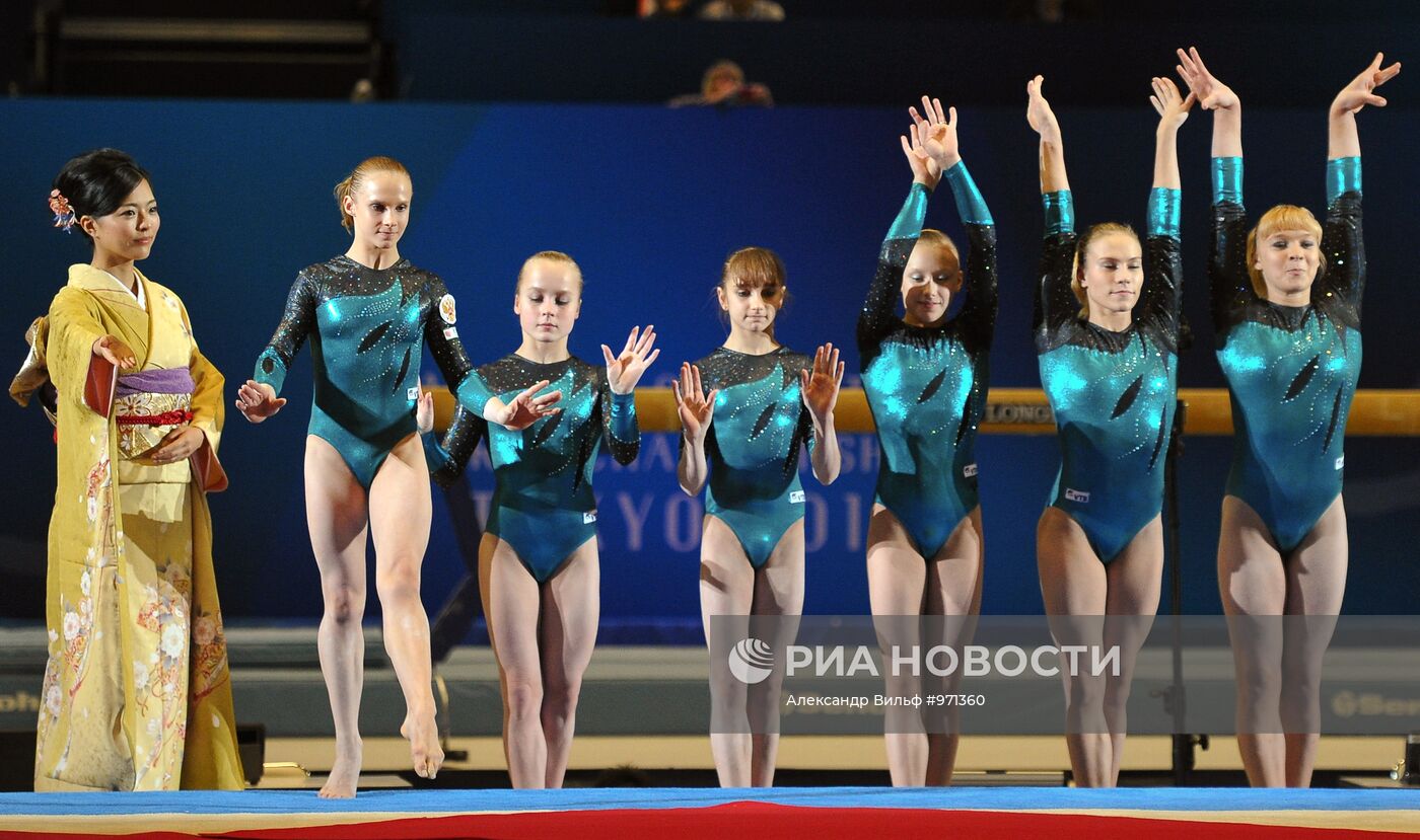 Спортивная гимнастика. Чемпионат мира. Пятый день