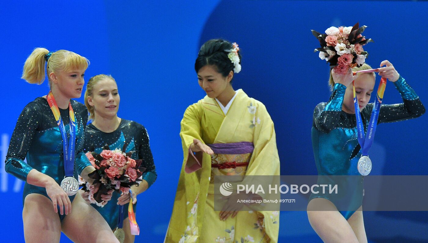 Спортивная гимнастика. Чемпионат мира. Пятый день