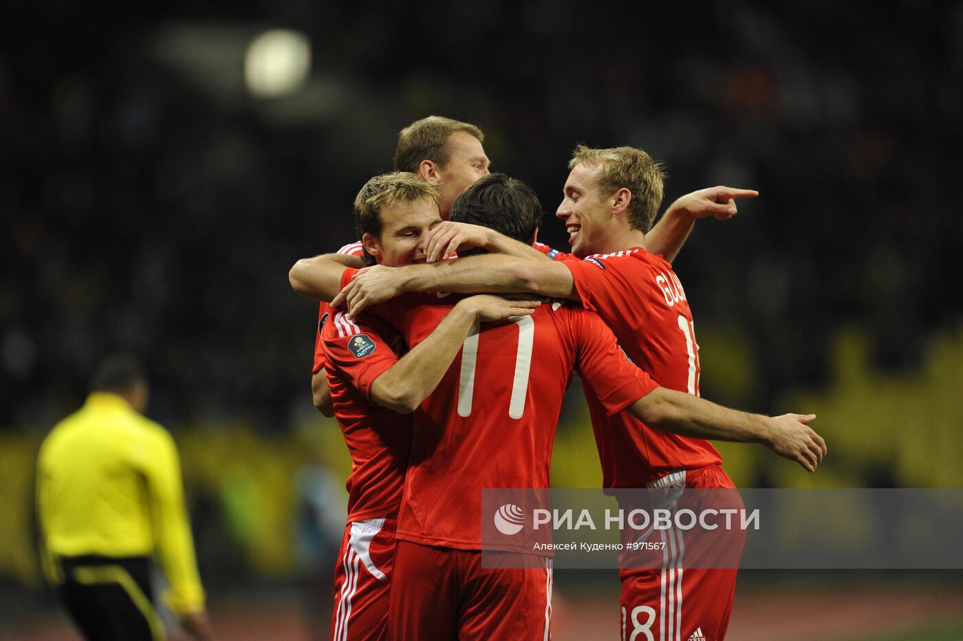 Футбол. Отборочный турнир ЕВРО-2012. Матч Россия - Андорра