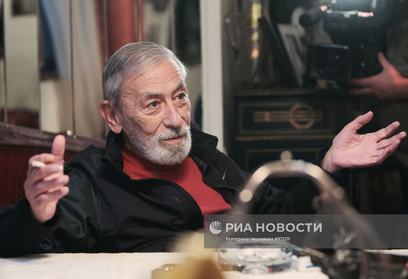 Интервью с певцом Вахтангом Кикабидзе