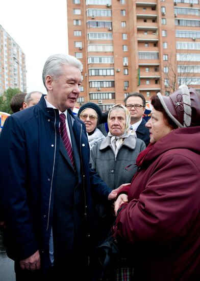 Посещение С.Собяниным ВАО Москвы