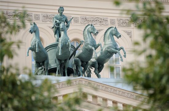 Здание Московского Большого театра после реконструкции