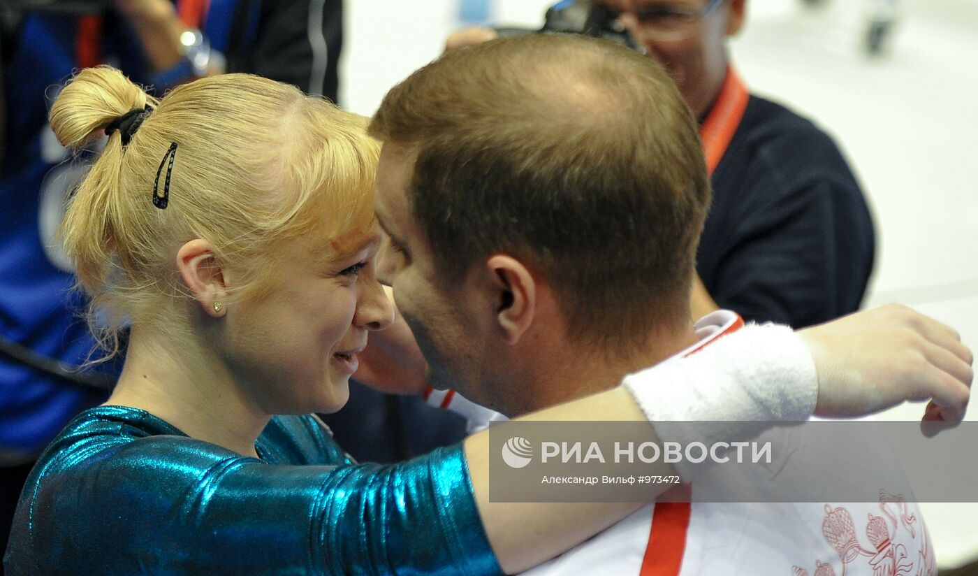 Спортивная гимнастика. Чемпионат мира. Девятый день