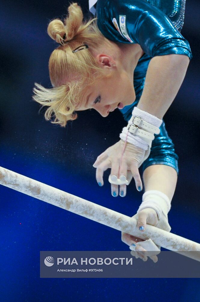 Спортивная гимнастика. Чемпионат мира. Девятый день