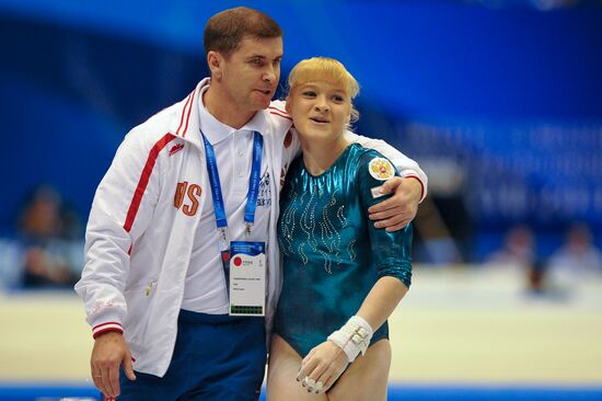 Спортивная гимнастика. Чемпионат мира. Девятый день