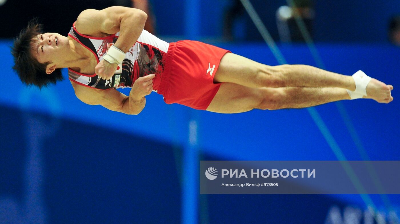 Спортивная гимнастика. Чемпионат мира. Девятый день