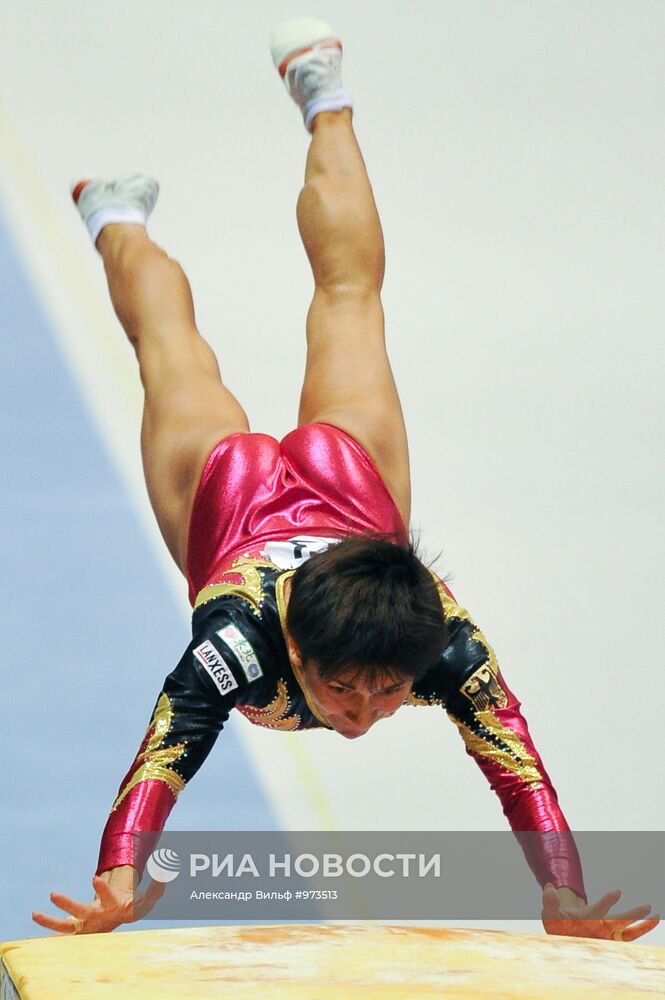 Спортивная гимнастика. Чемпионат мира. Девятый день