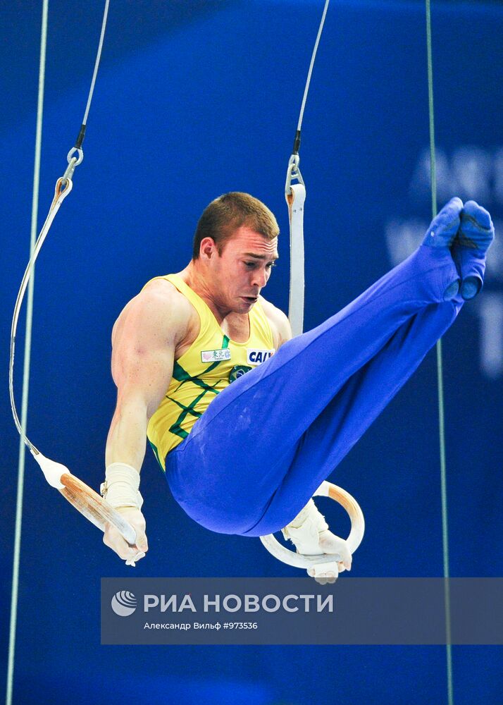 Спортивная гимнастика. Чемпионат мира. Девятый день