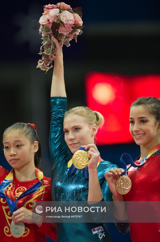 Спортивная гимнастика. Чемпионат мира. Десятый день
