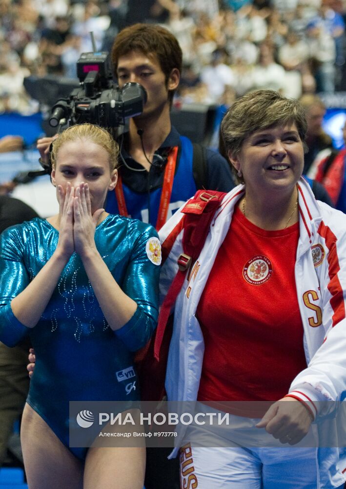 Спортивная гимнастика. Чемпионат мира. Десятый день