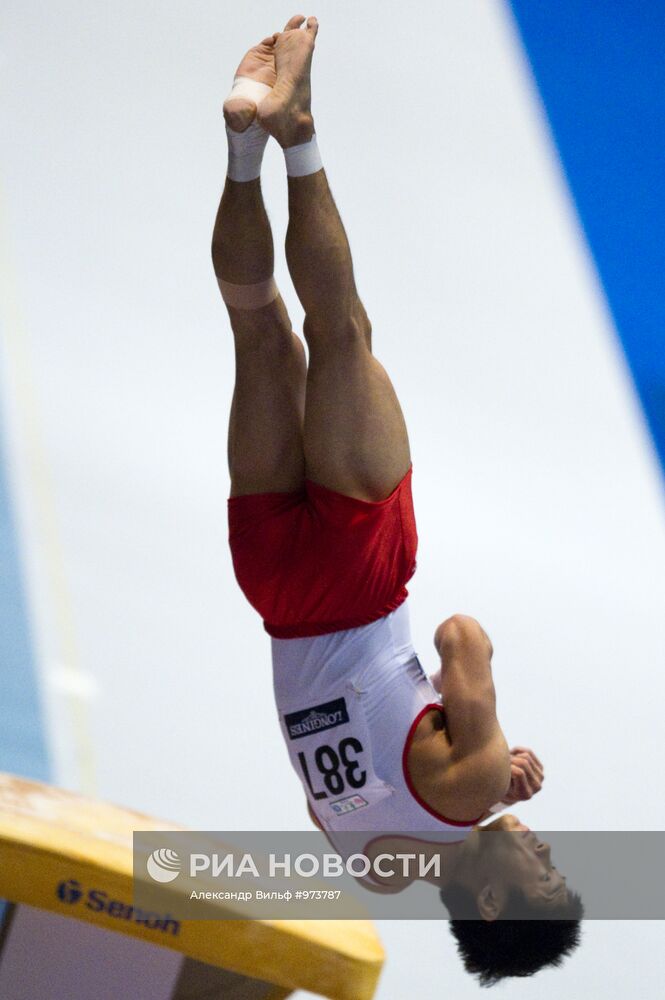 Спортивная гимнастика. Чемпионат мира. Десятый день