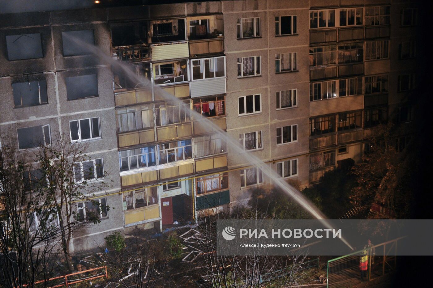 Взрыв бытового газа в жилом доме в подмосковных Бронницах