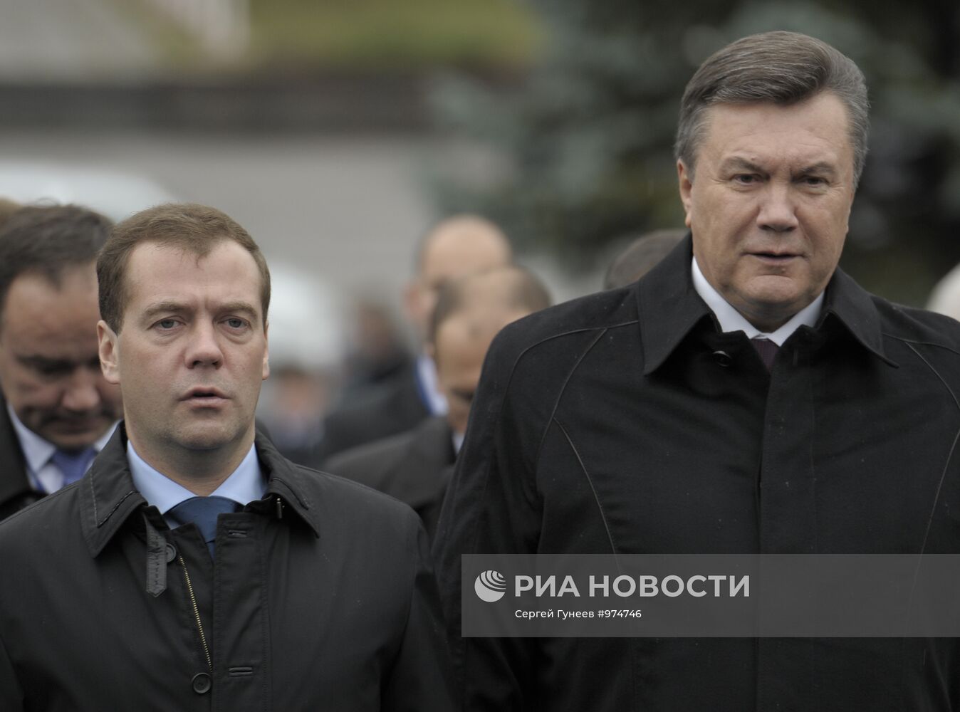 Д.Медведев прибыл на Украину