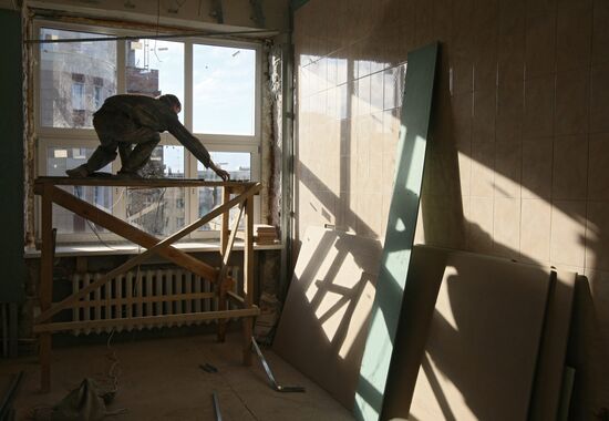 Капитальный ремонт детской клинической больницы в Новосибирске