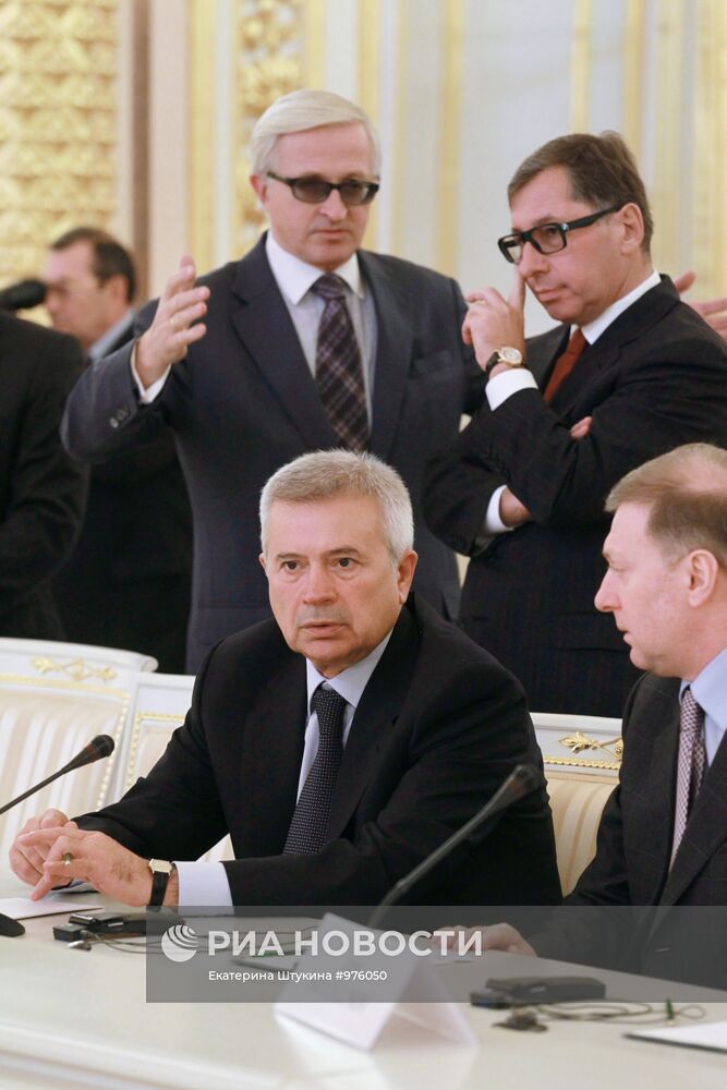 Переговоры Д.Медведева и М.Рютте в Кремле