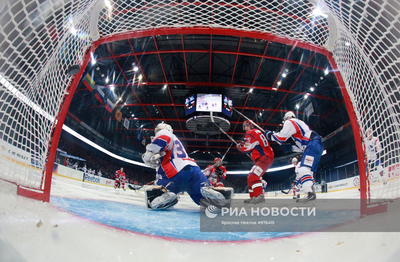 Хоккей. МХЛ. Матч "Локо" - "Ладья"