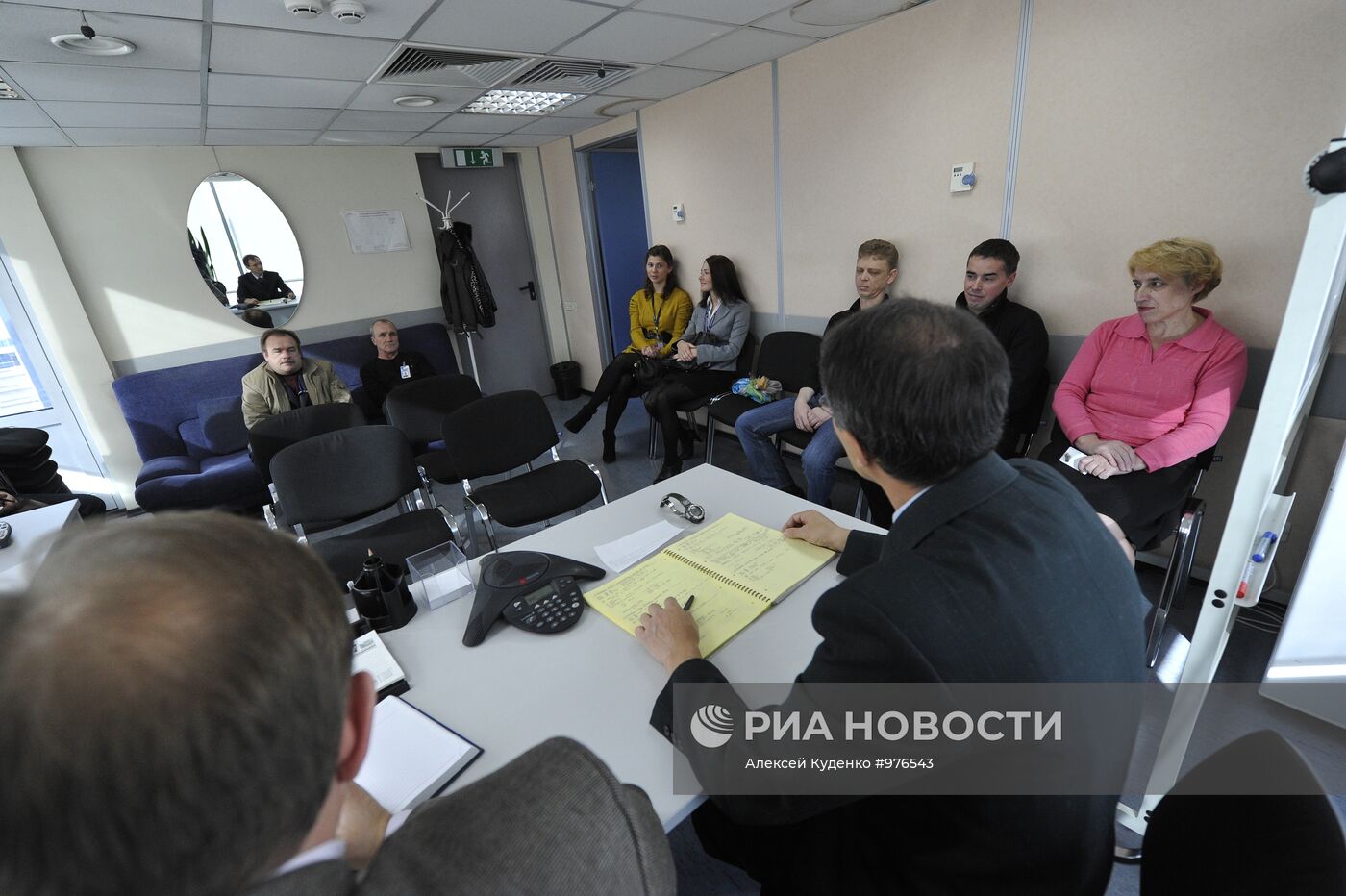 Работа авиадиспетчеров аэропорта "Домодедово"