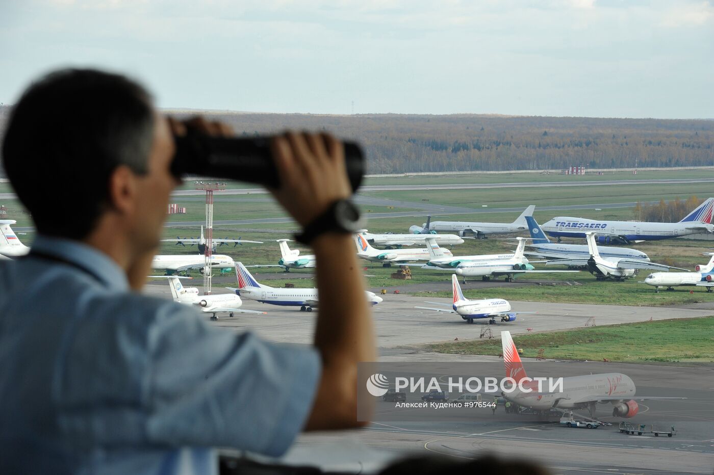 Работа авиадиспетчеров аэропорта "Домодедово"