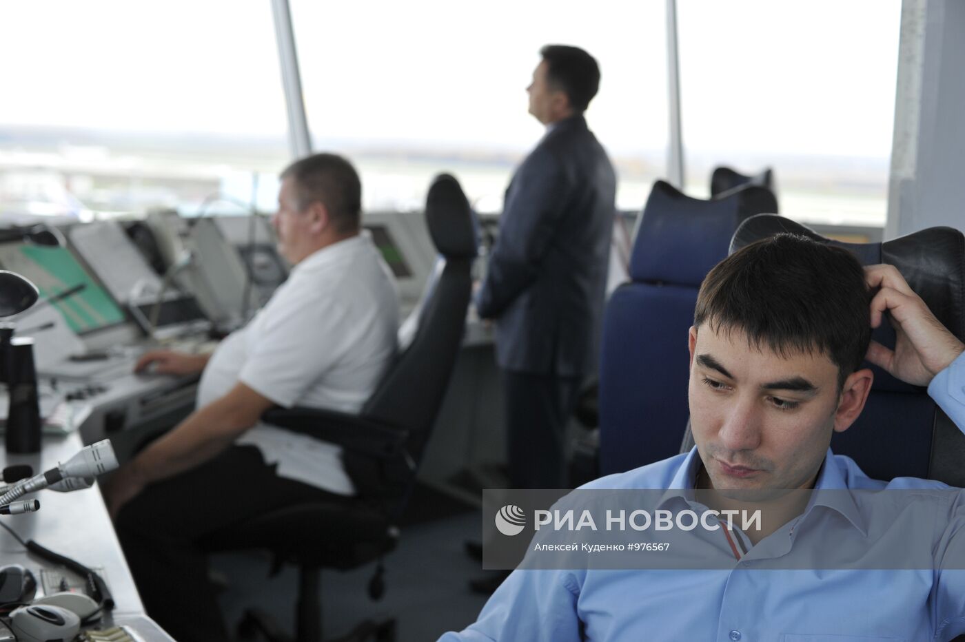 Работа авиадиспетчеров аэропорта "Домодедово"