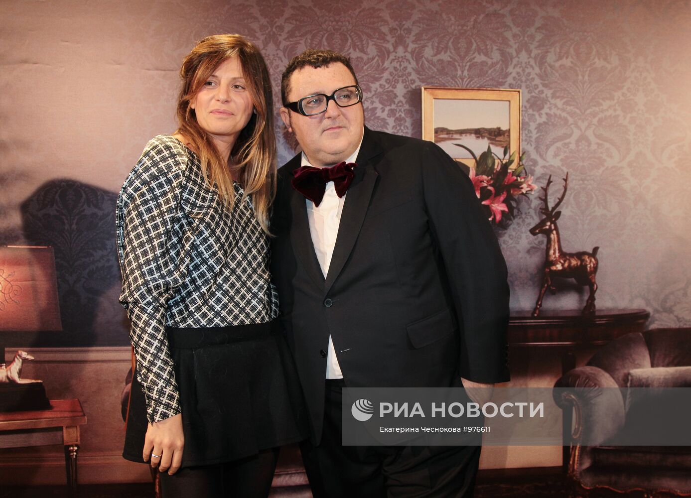 Прием по случаю приезда главы дома моды Lanvin Альбера Эльбаза