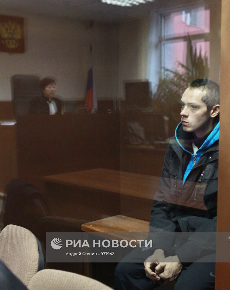 Арест Александра Илюхина в Черемушкинском суде города Москвы