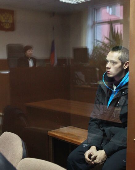Арест Александра Илюхина в Черемушкинском суде города Москвы